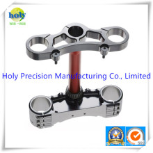 CNC Machining Motorcycle Upper Triple Clamp with Anodized